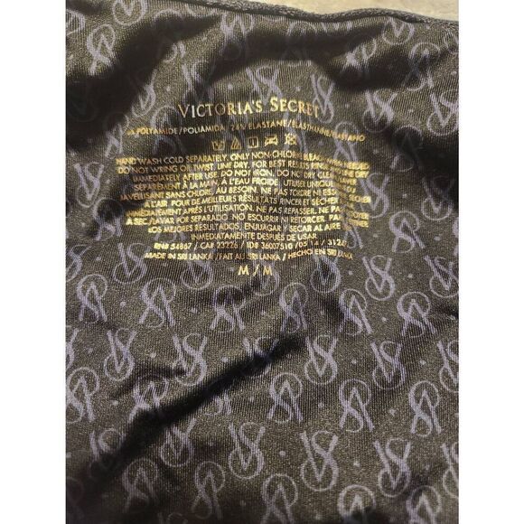 Victoria's Secret Black Scoop Scrunch Butt Swim Bottom Size M - Picture 3 of 3